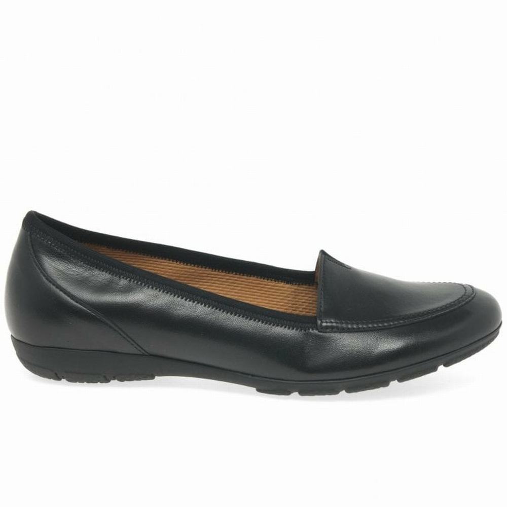 Balerini Dama Gabor Reedham Slip On Negrii | RO0001946