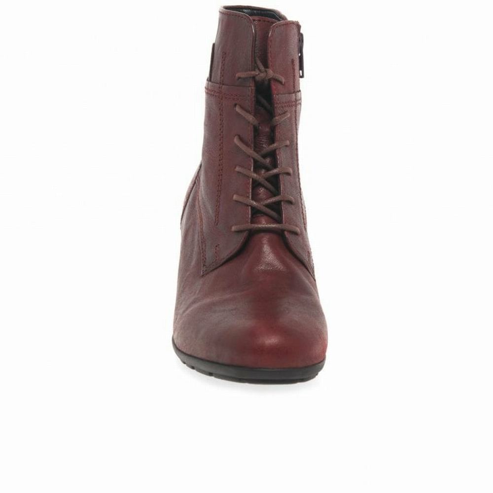 Botine Dama Gabor National Rosii Inchis | RO0004611