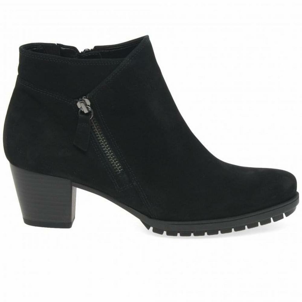 Botine Dama Gabor Olivetti Zip Fixare Negrii | RO0004639