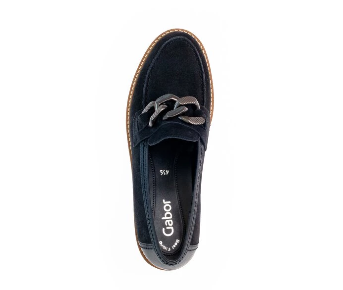 Loafers Dama Gabor Albastri | RO0001810