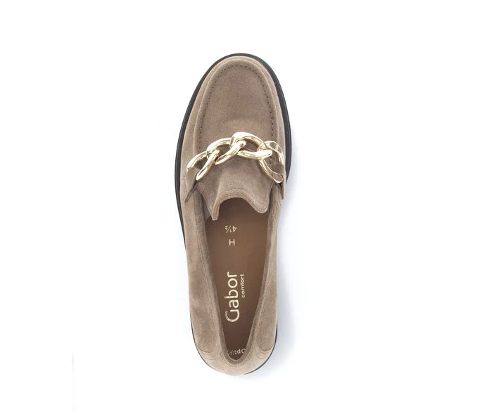 Loafers Dama Gabor Bej | RO0001880