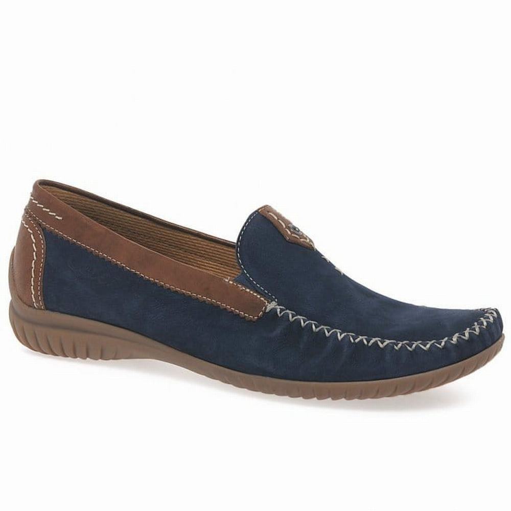 Loafers Dama Gabor California Sportive Bleumarin Maro | RO0001901