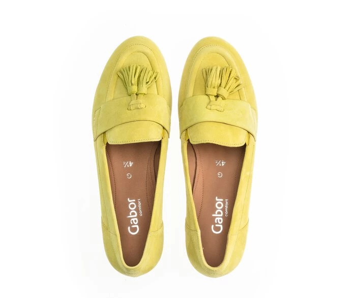 Loafers Dama Gabor Galbeni | RO0001785