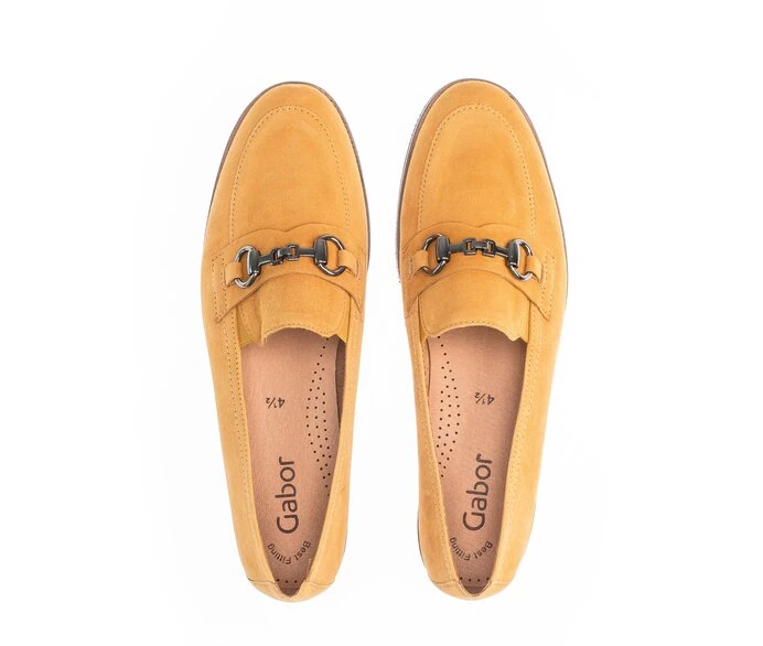 Loafers Dama Gabor Galbeni | RO0001820