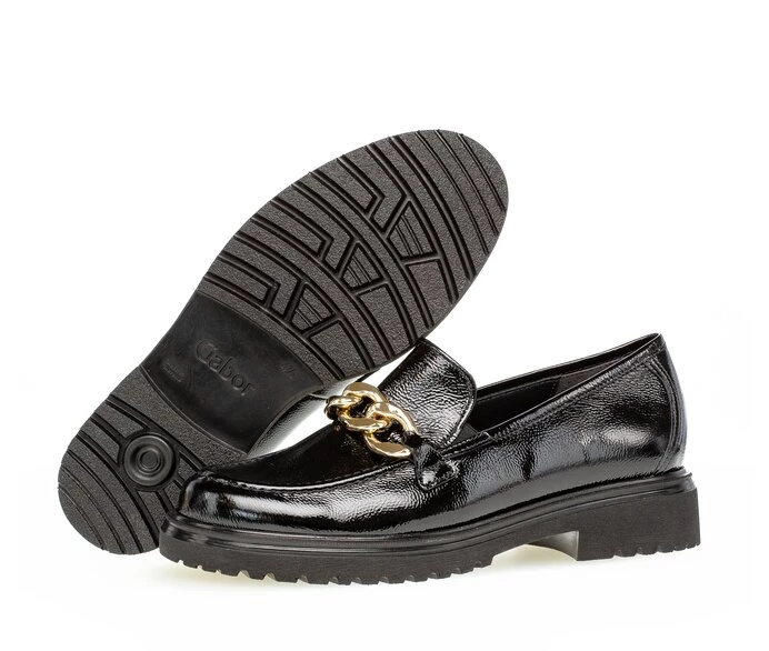 Loafers Dama Gabor Negrii | RO0001711