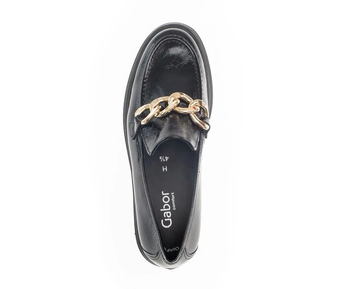 Loafers Dama Gabor Negrii | RO0001711