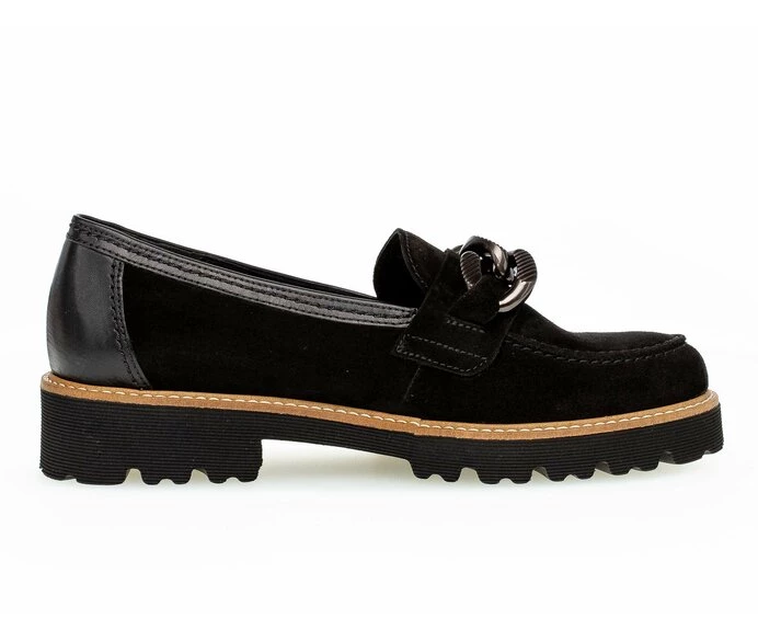 Loafers Dama Gabor Negrii | RO0001731