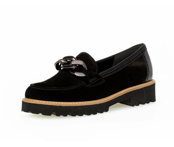 Loafers Dama Gabor Negrii | RO0001731