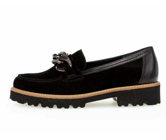 Loafers Dama Gabor Negrii | RO0001731