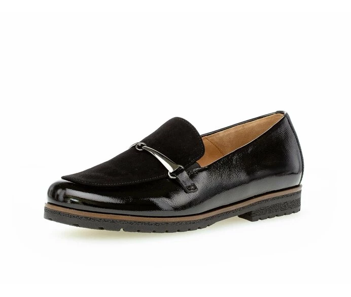 Loafers Dama Gabor Negrii | RO0001748