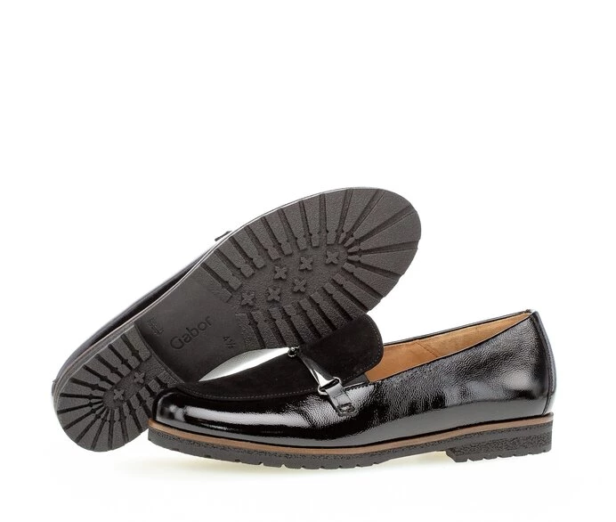 Loafers Dama Gabor Negrii | RO0001748