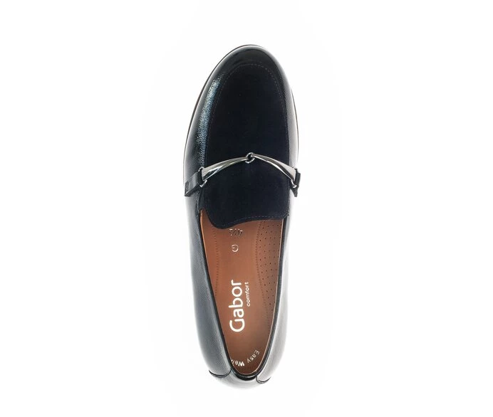 Loafers Dama Gabor Negrii | RO0001748