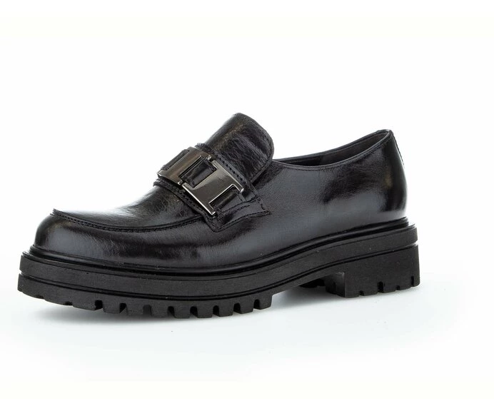 Loafers Dama Gabor Negrii | RO0001776