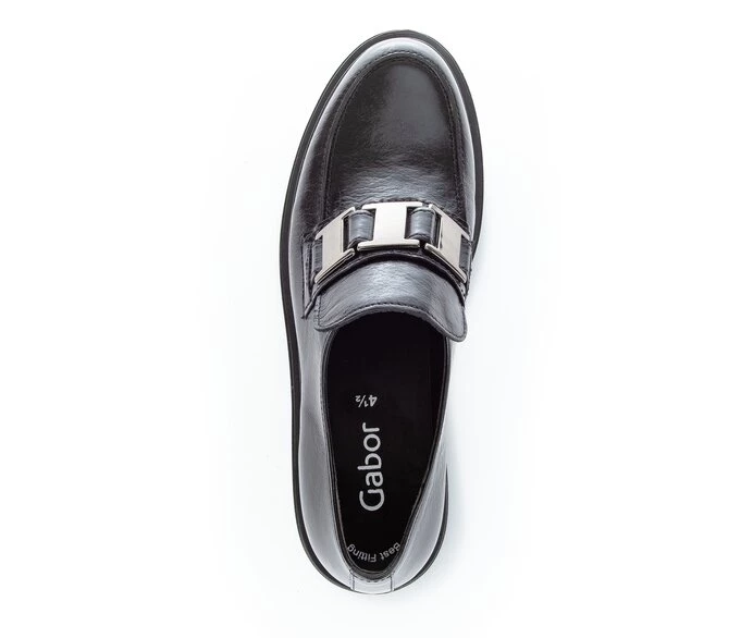 Loafers Dama Gabor Negrii | RO0001776