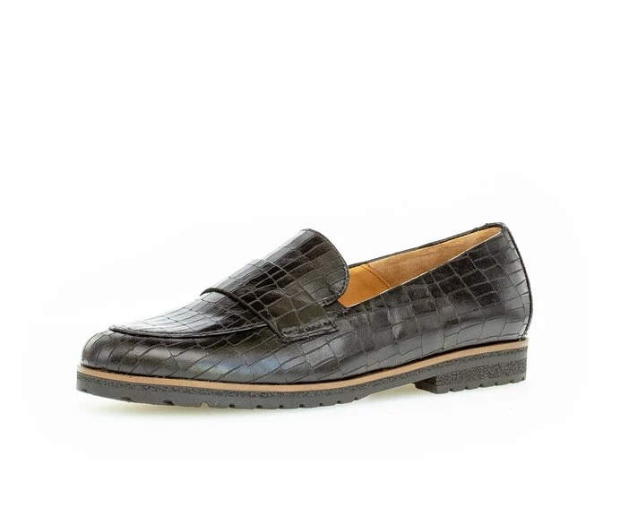 Loafers Dama Gabor Negrii | RO0001777