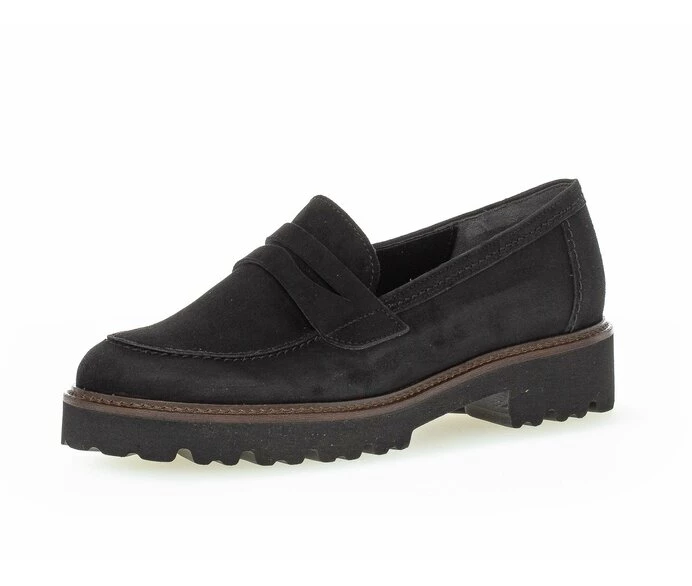 Loafers Dama Gabor Negrii | RO0001781