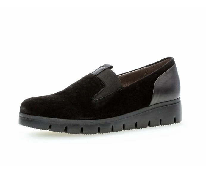 Loafers Dama Gabor Negrii | RO0001808