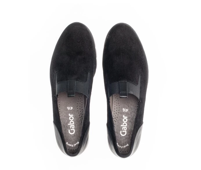 Loafers Dama Gabor Negrii | RO0001808