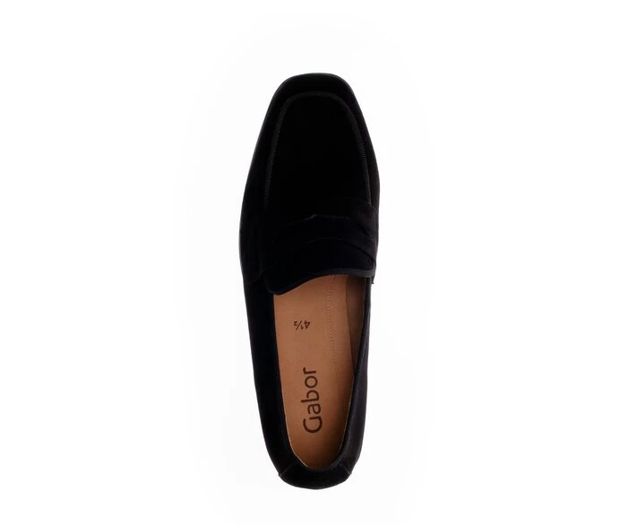 Loafers Dama Gabor Negrii | RO0001812