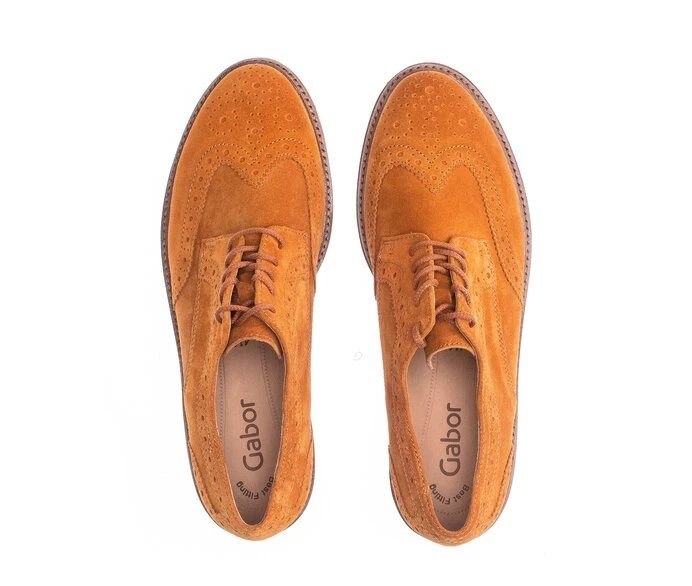 Loafers Dama Gabor Portocalii | RO0001842