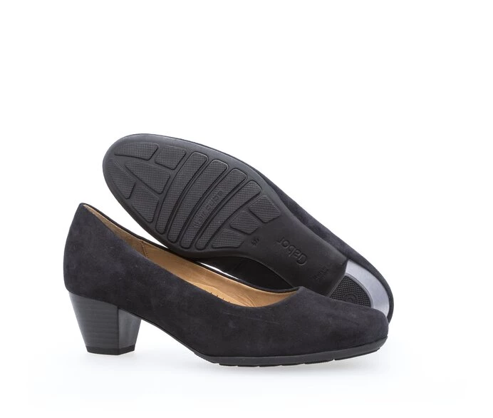 Pantofi Cu Toc Dama Gabor Albastri | RO0001398