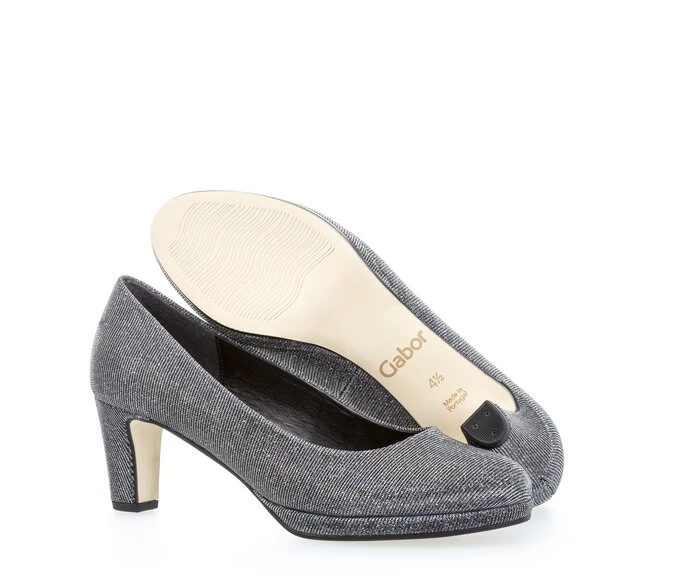 Pantofi Cu Toc Dama Gabor Gray | RO0001659