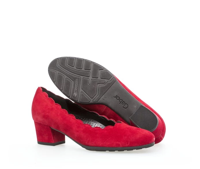 Pantofi Cu Toc Dama Gabor Rosii | RO0001567